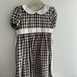 Edgehill collection girls gingham dress size 4